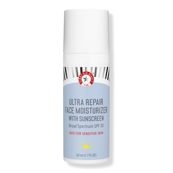First Aid Beauty Ultra Repair Face Moisturizer w/ SPF 30 Sunscreen | NEW | FAB - Picture 1 of 12